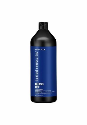 MATRIX TOTAL RESULTS BRASS OFF SHAMPOO 1000ML - Shampoo - blue