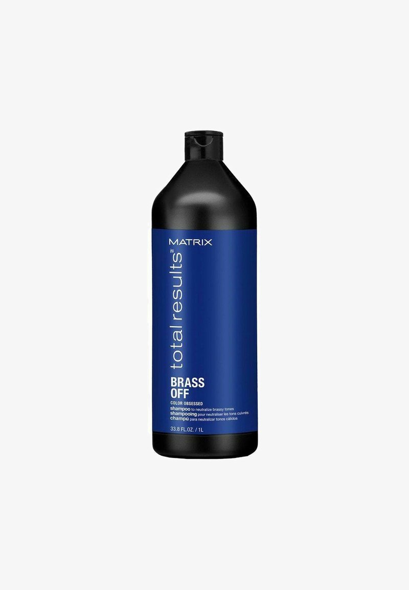 Matrix - MATRIX TOTAL RESULTS BRASS OFF SHAMPOO 1000ML - Shampoo - blue, Vergroten