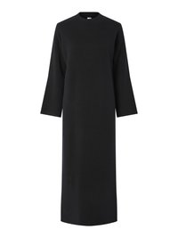 YASELMA LONG DRESS - Pletené šaty - black