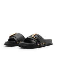 AllSaints ELLIE STUD - Platt slip-in - black