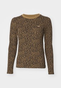ESSENTIAL TEE - Long sleeved top - brown
