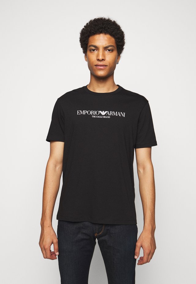 EAGLE BRAND - T-shirt con stampa - black