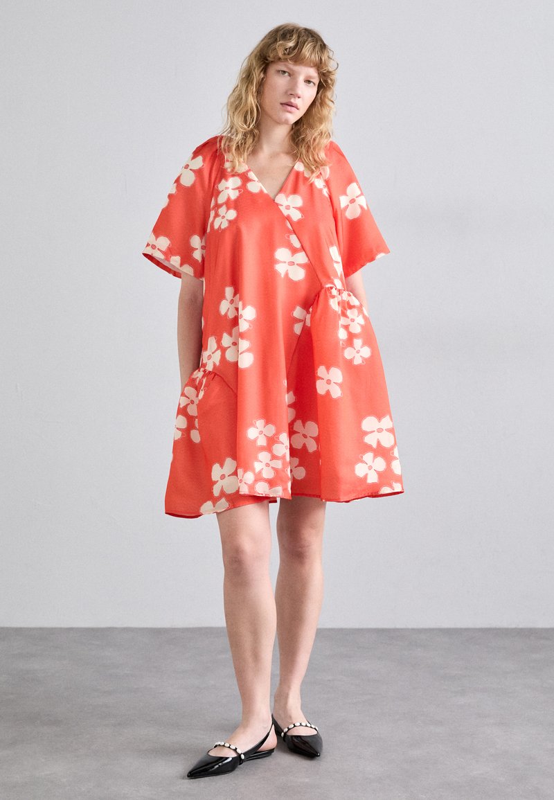 stine goya organza dress STINE GOYA Jasmine Floral-Jacquard Organza Mini Dress