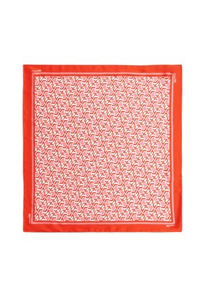 GEO MONOGRAM - Fulardi - red all over monogram print