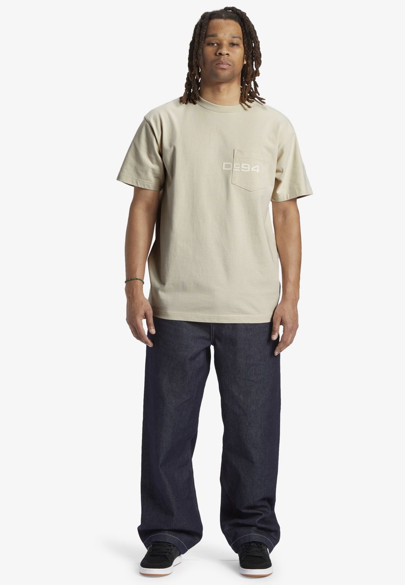 DC Shoes T-shirt print beige