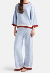 United Colors of Benetton Tygbyxor - blue