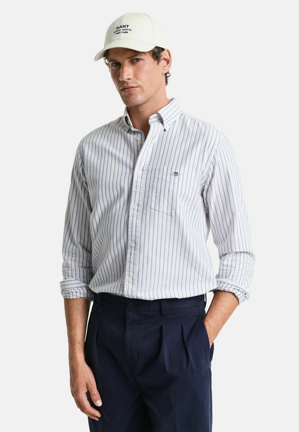 REGULAR FIT STRIPED OXFORD - Hemd
