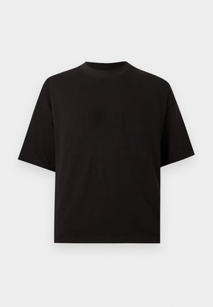 FAVELA, EMBROIDERY CROSS - Basic póló - black