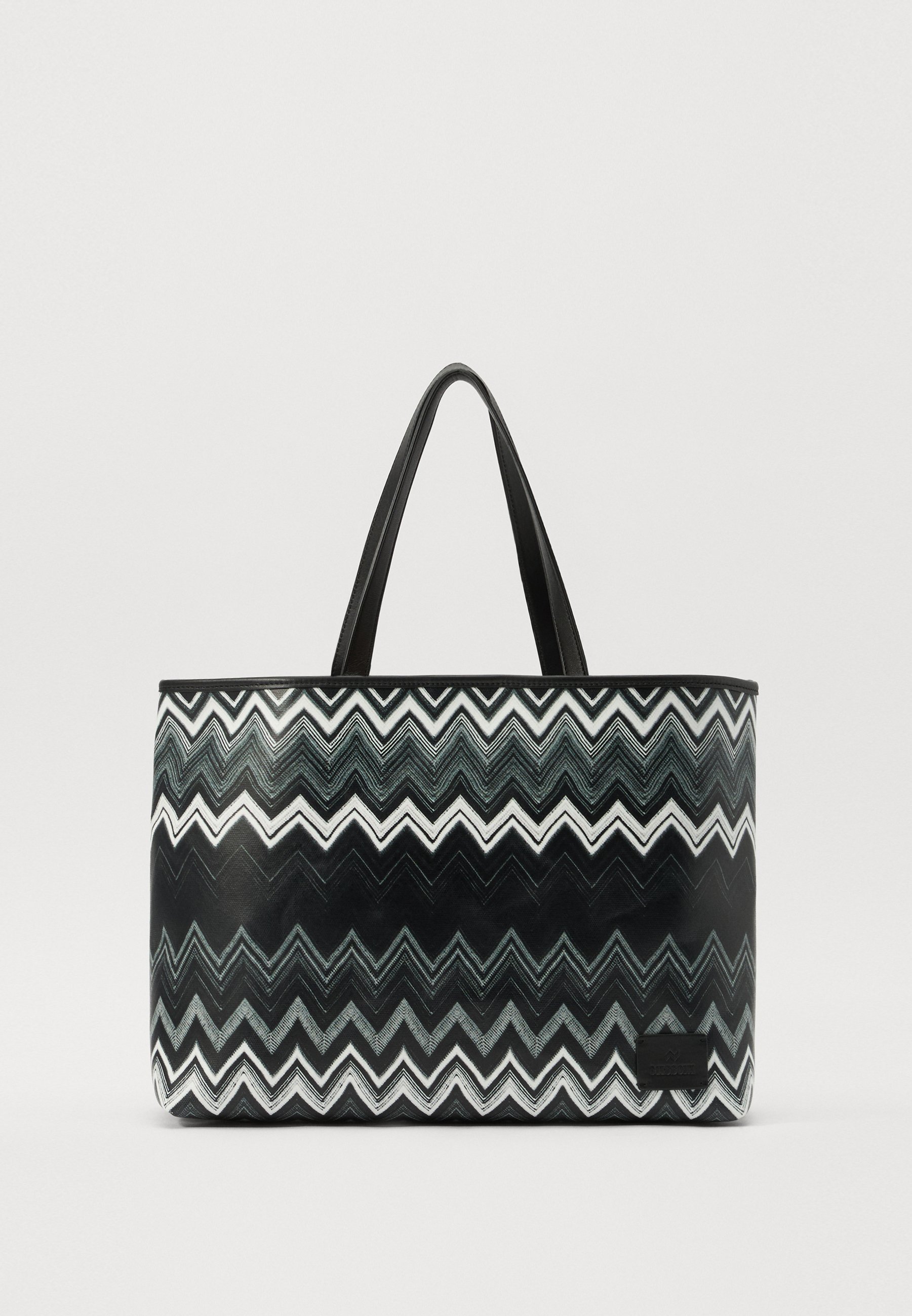 Sac à Main Missoni Authentique En Cuir Et Tissu - Occasion Très Bon État