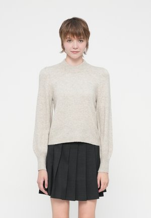 JDY JDYRUE NOOS - Strikkegenser - chateau gray/melange