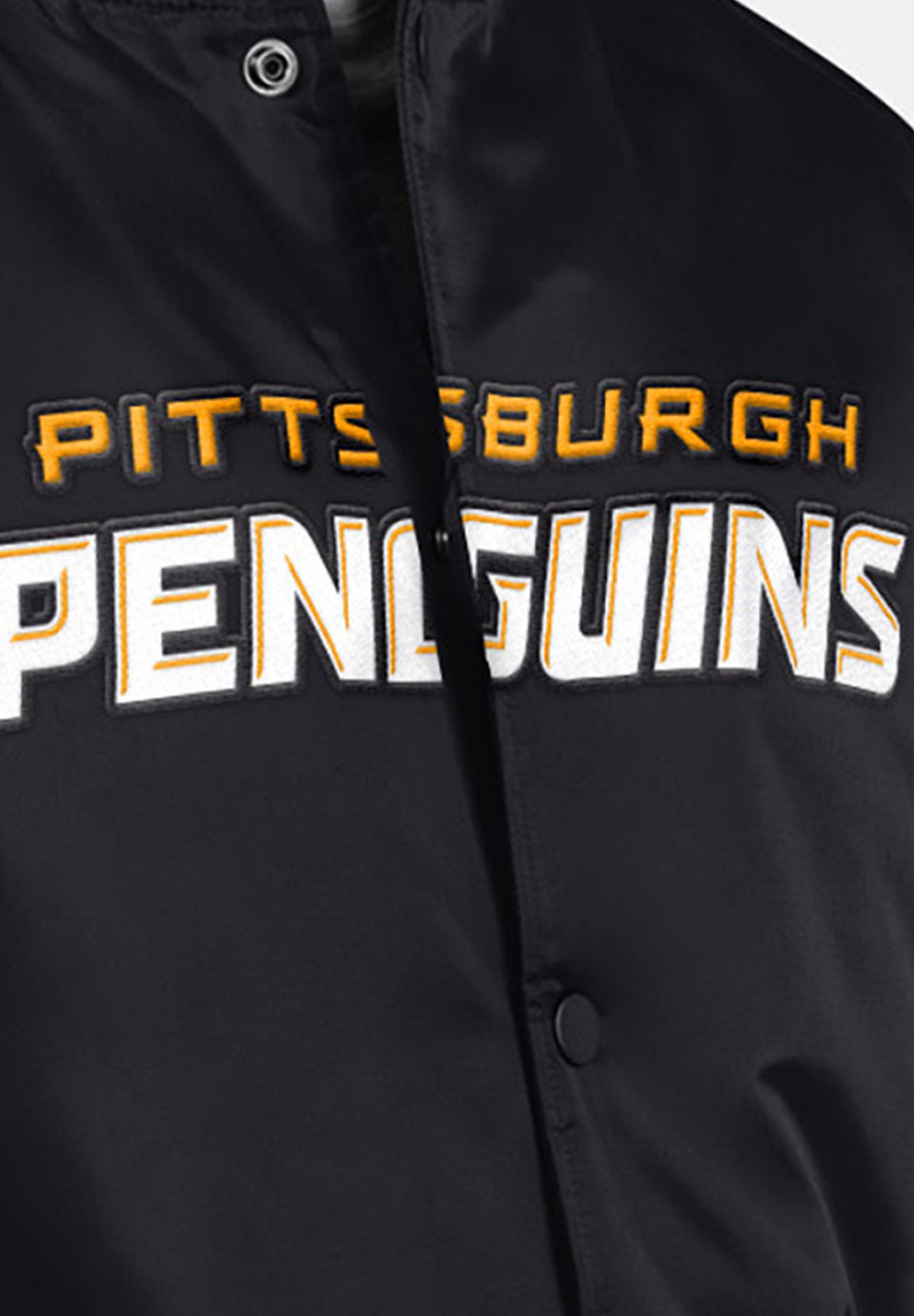 Starter NHL PITTSBURGH PENGUINS HOME GAME - Bomber Jacket - black
