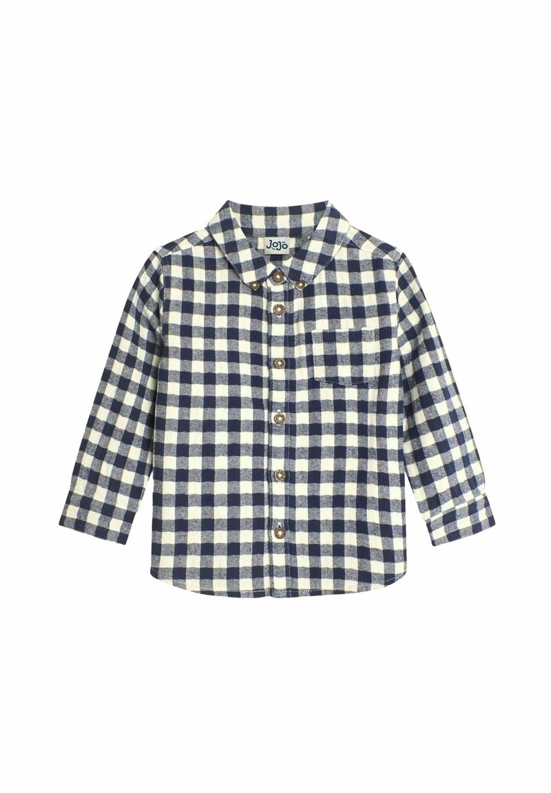 JoJo Maman Bébé GINGHAM REGULAR FIT - Krekls - navy