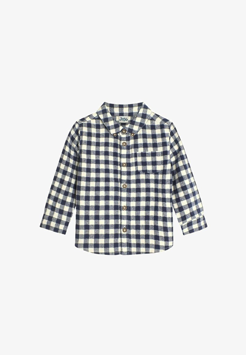 JoJo Maman Bébé GINGHAM REGULAR FIT - Overhemd - navy