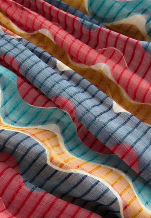 Next REGULAR FIT - BANDEAU CRINKLE  - Day dress - multicoloured stripe