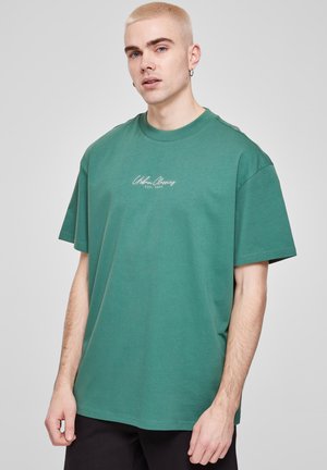 MID EMBROIDERY TEE - T-shirts med print - leaf