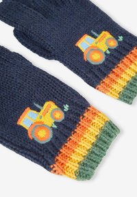 JoJo Maman Bébé TRACTOR APPLIQUE  - Rukavice - navy