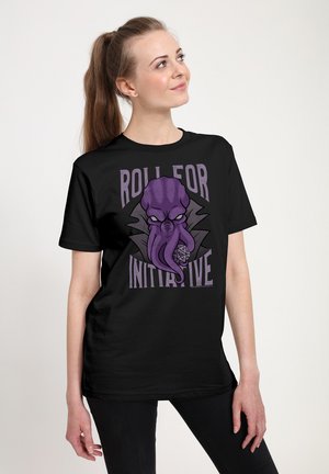 DUNGEONS DRAGONS HONOR AMONG THIEVES MINDFLAYER INITIATIVE - T-shirt imprimé - black