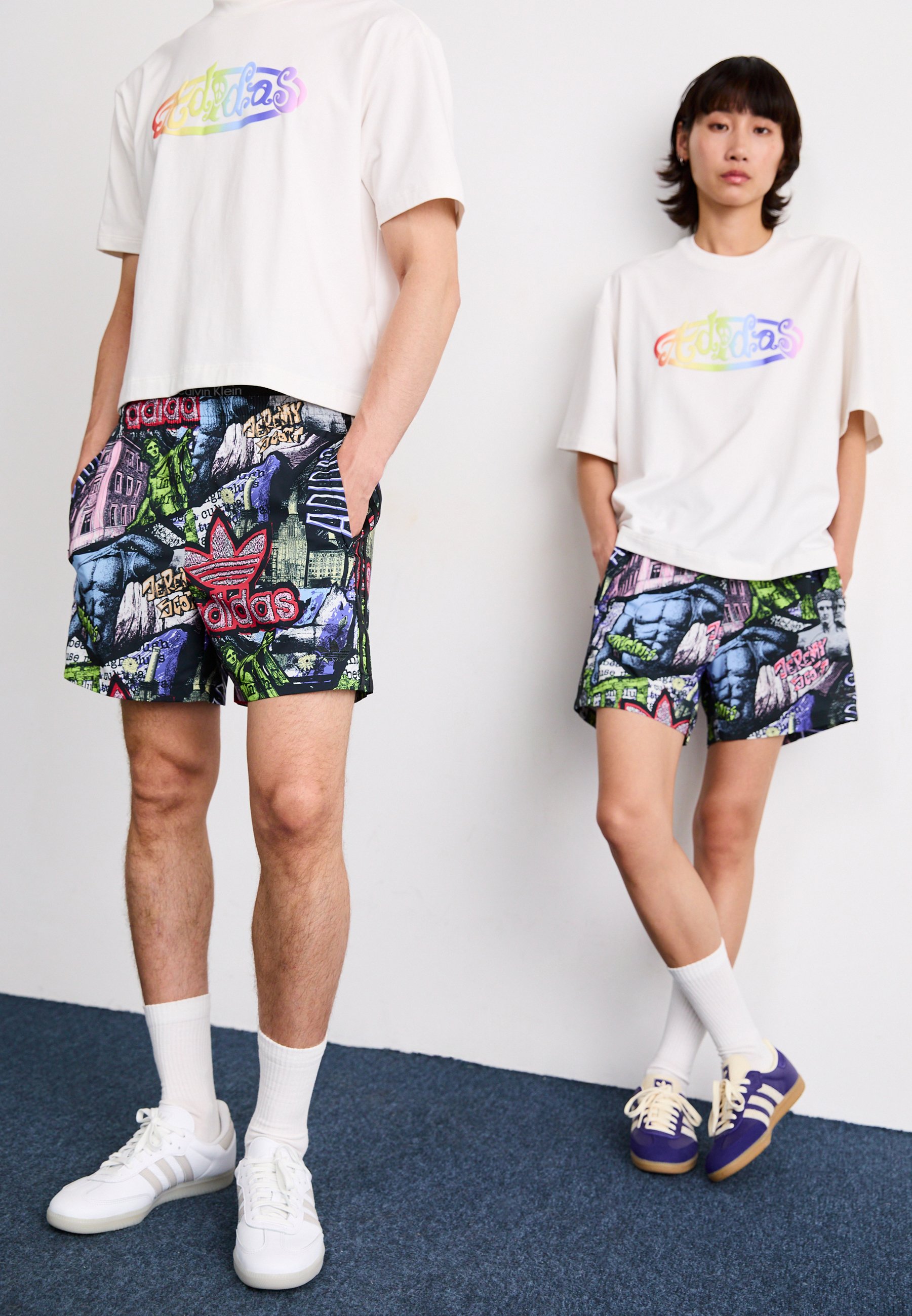 adidas Originals JEREMY SCOTT UNISEX - Szorty/wielokolorowy