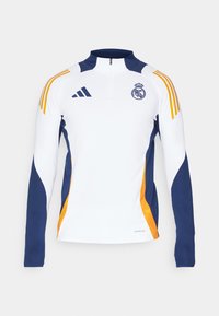 Unselected, white/team navy blue/crew orange