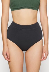 Seafolly - DIVE HIGH WAISTED PANT - Bikini pezzo sotto - black Immagine in miniatura 1