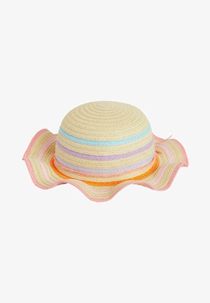 Next WIDE BRIM - REGULAR FIT - Hut - natural rainbow stripe