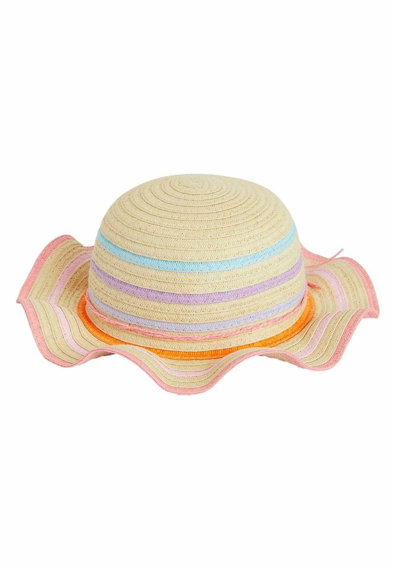 Next WIDE BRIM - REGULAR FIT - Hut - natural rainbow stripe