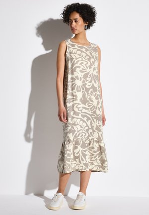GEMUSTERTES  - Freizeitkleid - beige