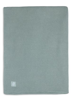 Jollein WIEG - BASIC KNIT - Couverture en mousseline - green