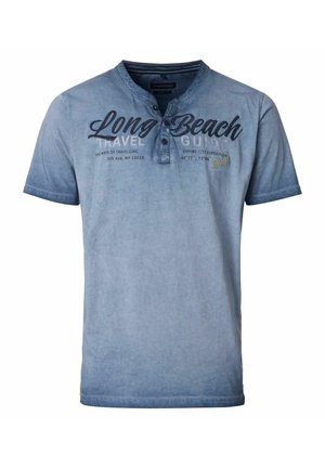 Print T-shirt - blau
