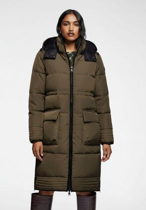 CON CAPPUCCIO. - Manteau d'hiver - verde militare