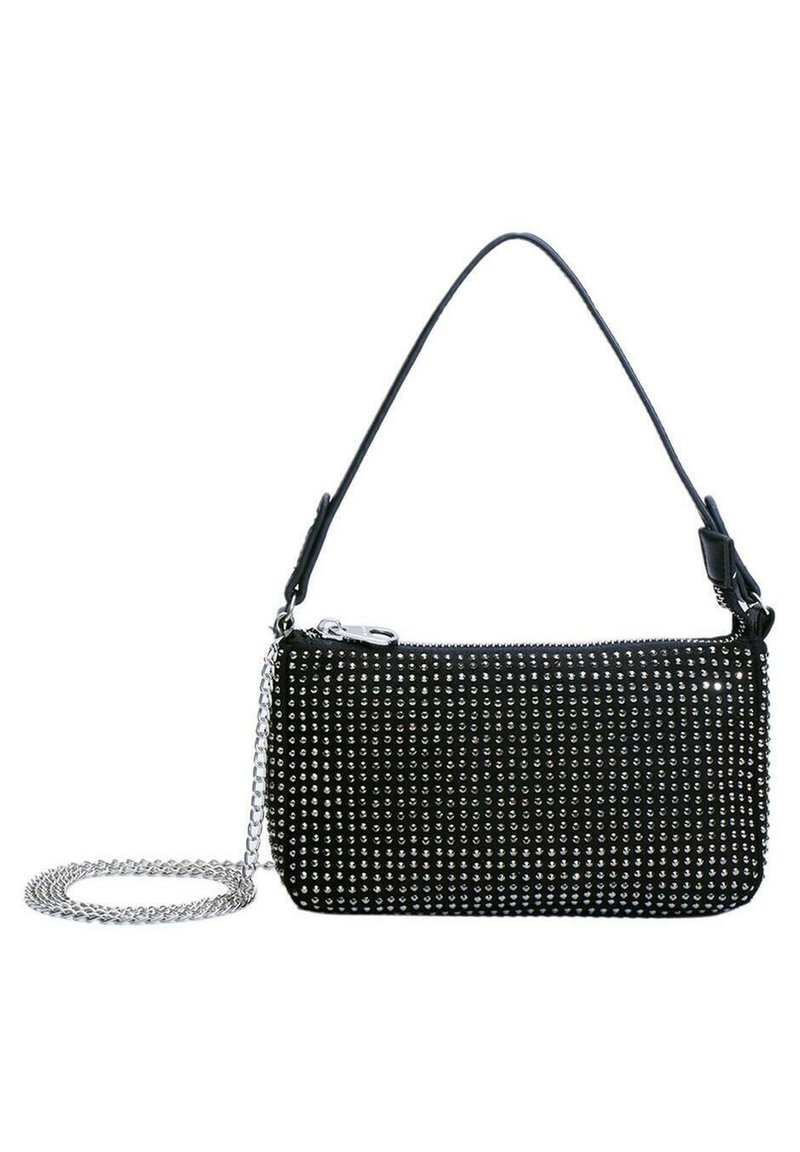 Abendtasche Clutch Pailletten Schwarz Valentino Taschen Damen