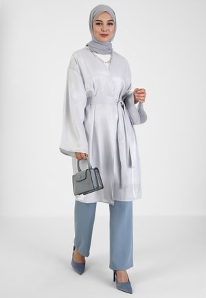 UNLINED KIMONO TAVIN - Summer jacket - grey