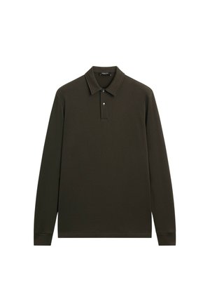 Massimo Dutti, Pikétröja - mottled dark brown