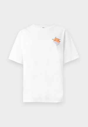 Vero Moda, VMBAYLEIGH OVERSIZED TEE - Μπλουζάκι με στάμπα - bright white