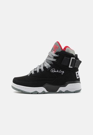 33  - High-top trainers - black/grey/red