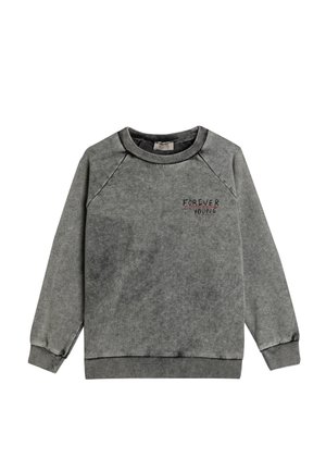 Koton CREW NECK PRINTED DETAIL - Sudadera - anthracite