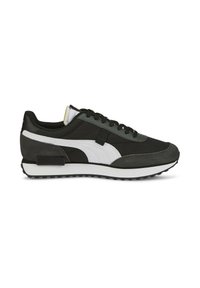 Puma FUTURE RIDER PLAY ON UNISEX - Sapatilhas - black-dark shadow