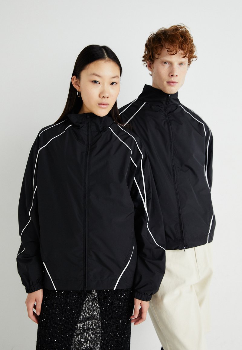 Jaded London - MICRO FIBRE TRACK UNISEX - Letná bunda - black, Zväčšiť