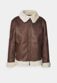 Kunstlederjacke - brown