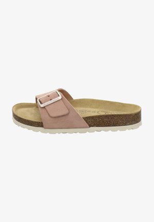 Mules - altrosa velour