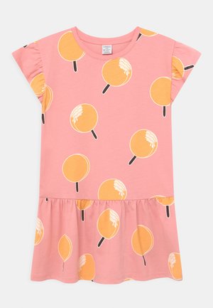 MINI FRILL SLEEVE - Žerzejové šaty - light pink