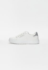 Unselected, white/silver