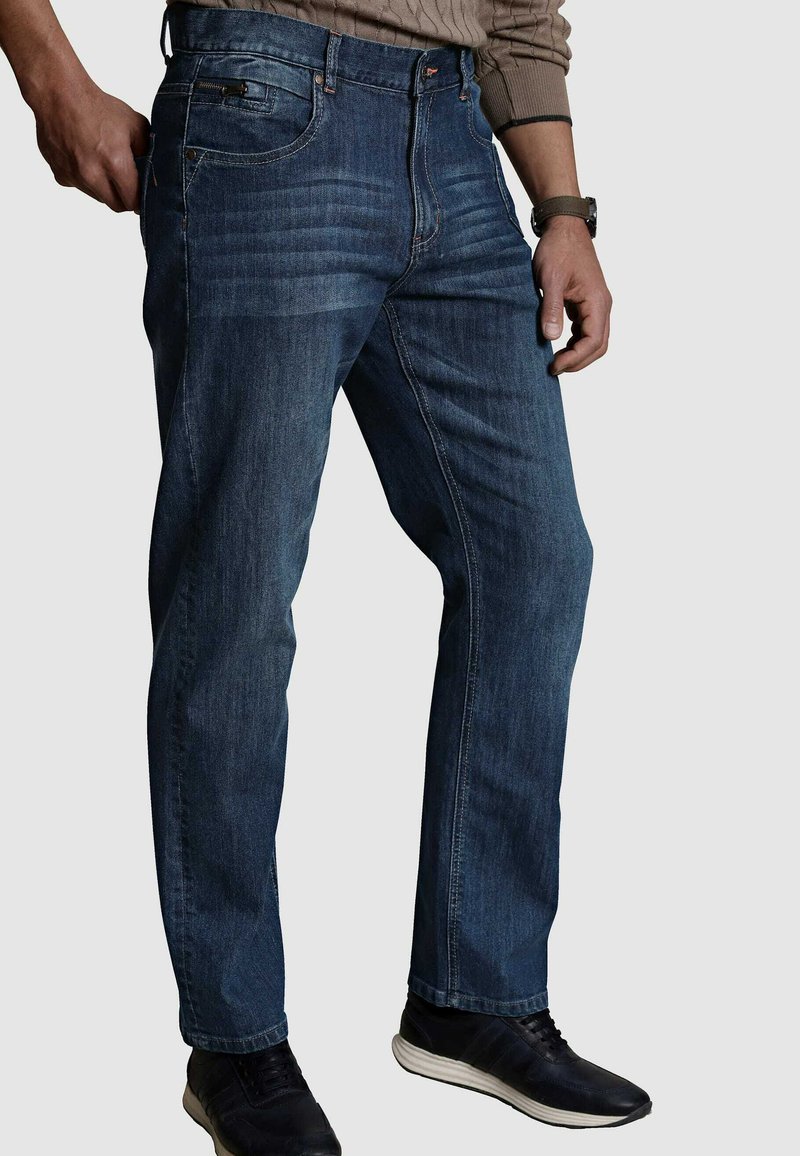 Herren Skinny Fit | Roger Kent Jeans Tapered Fit blau - HC92925 Herren Skinny Fit | Roger Kent Jeans Tapered Fit blau - HC92925