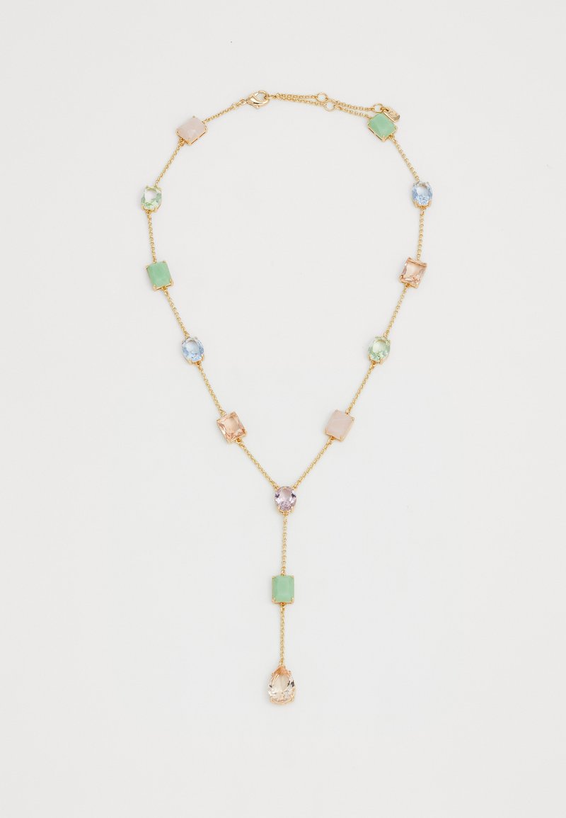 Lauren Ralph Lauren MULTI STONE Y-NECK - Smykke - gold-coloured/multi