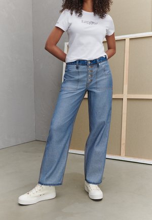 Relaxed fit jeans - blue denim