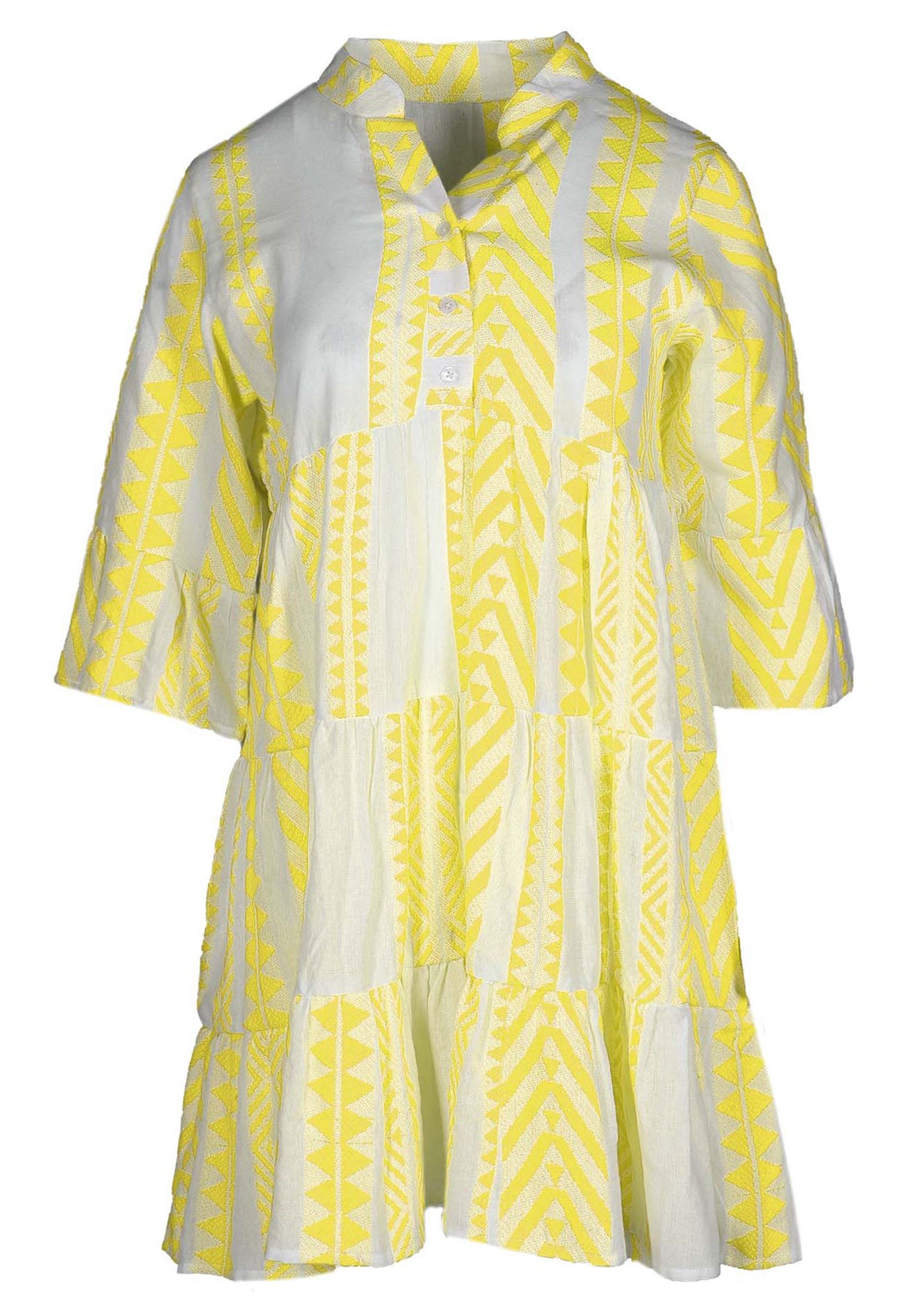 Zwillingsherz AMALIA - Blusenkleid - gelb - Zalando.de