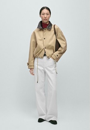 Massimo Dutti, SHORT JACKET - Übergangsjacke - beige