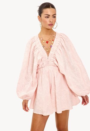 FLORAL  - Combinaison - flowers big   pink