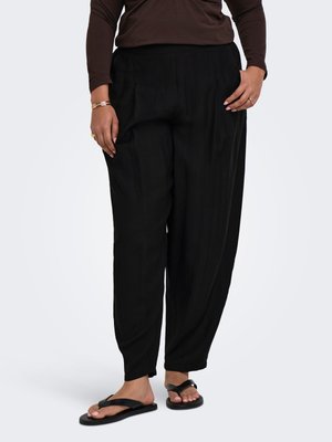 ONLY Carmakoma, TROUSERS CARJOANNA REGULAR FIT TROUSERS - Püksid - black