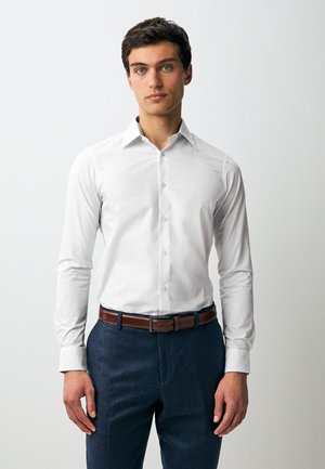 EASY CARE TEXTURED TRIMMED - Cămașă - white